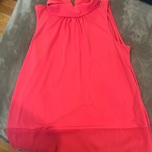 Elegant Pink Sleeveless Top